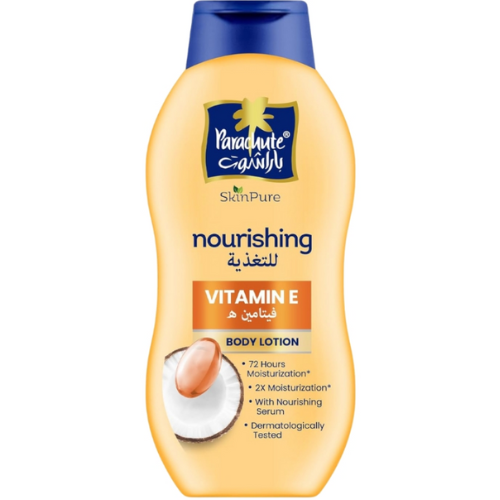 براشوت مرطب للجسم كاكاو زيت جوز الهند وفيتامين تغذية 400 مل