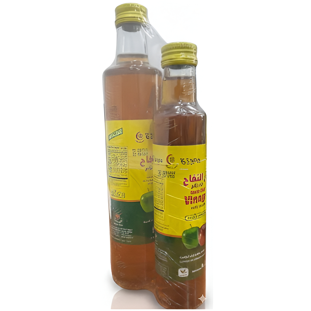 خل تفاح معجزة الشفاء العضوي، عرض 500 مل + 250 مل مجاناً