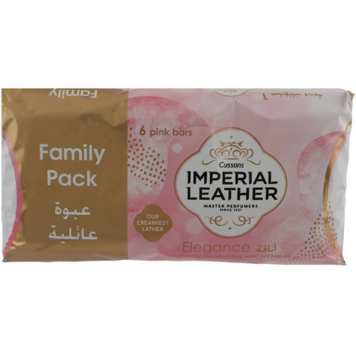 صابون امبريال ليذر 6 حه 125غ اليجانس