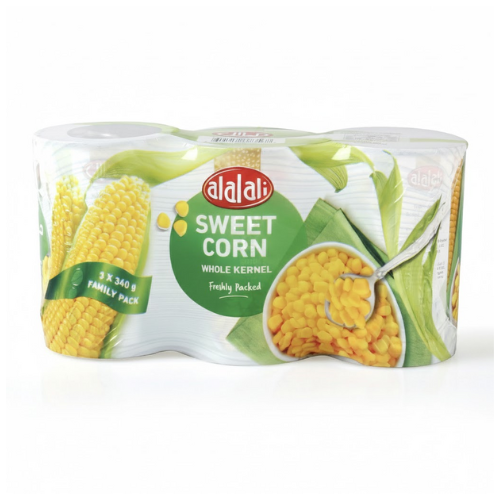 العلالي ذرة حلوة حبة كاملة 340 جم × 3 حبات