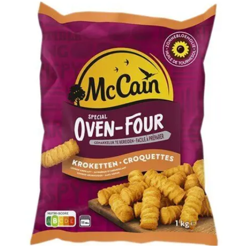 ماكين قطع بطاطس مهروسة مشكلة كروكيت مجمد 1 كجم