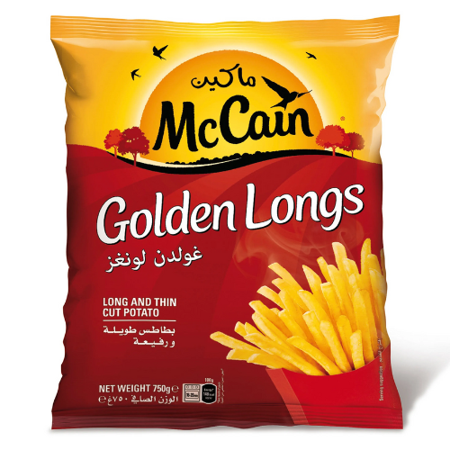 بطاطس ماكين جولدن لونغز 750 جم