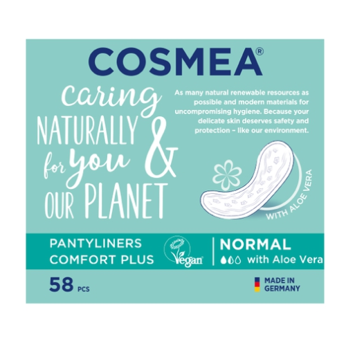 كوسميا فوط يومية عادية بالألوفيرا كومفورت بلس ٥٨ فوطة