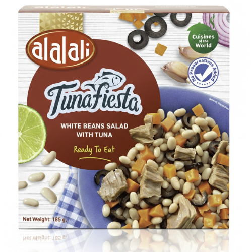 تونة سلطة سناك 185غ فاصوليا خضراء العلالي