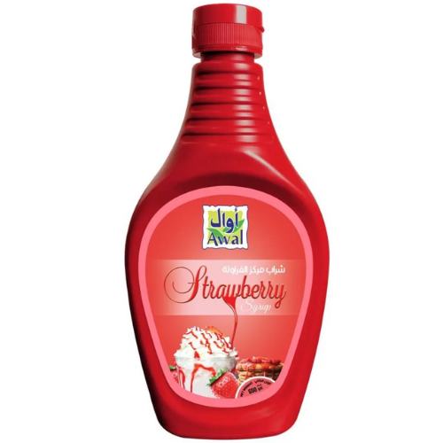 شراب مركز فراولة سيرب اوال 650جم