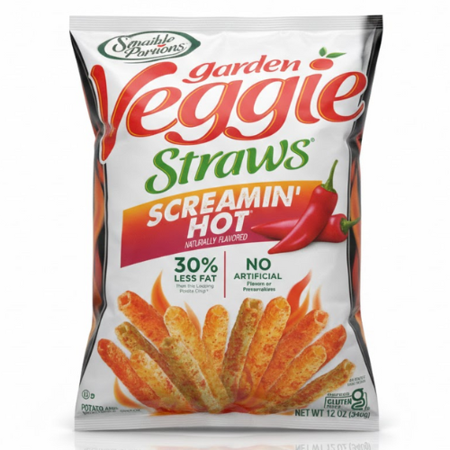 مقرمشات نباتية جاردن سكريمينغ هوت الحارة جدا 120 جم