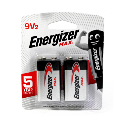بطاريات انرجايزر ماكس 9V 2