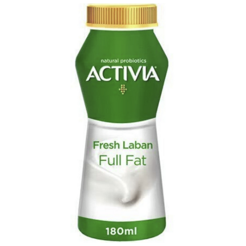 لبن كامل الدسم 5 خمائر بروبيوتيك 180مل اكتيفيا