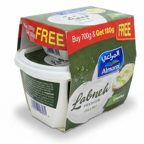 ع/ لبنة طويلة الأمد 700جم + حبة 180جم مجانا
