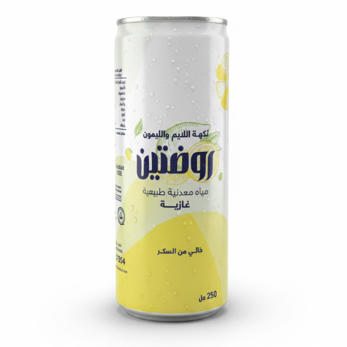 مياه عبوة معدنية بالليم والليمون خالي سكر 250 مل