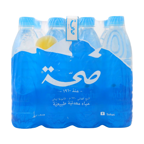 صحة مياء معدنية طبيعية 12 × 500مل