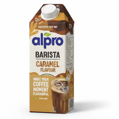 البرو شراب شوفان وصويا باريستا كراميل وكالسيوم وفيتامينات 750م