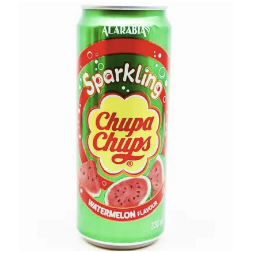 مشروب غازي نكهة البطيخ عبوة معدن 330مل تشوباتشوبس