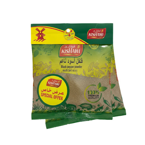 فلفل اسود ناعم قيشاوى 2 × 80 جم