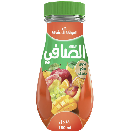 الصافي عصير طازج فواكه مشكلة 180 مل