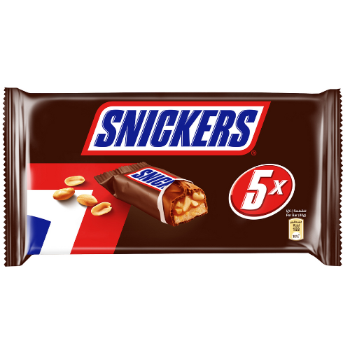 ع/ 2حبة  شوكولاتة  سنكرز 5 حبة*40 جرام