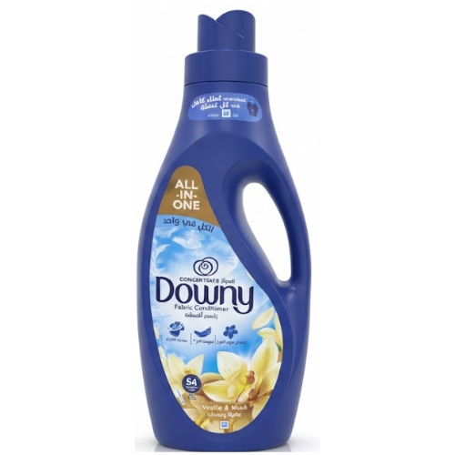 داوني المركز برائحة الفانيليا و المسك منعم للأقمشة 2 لتر