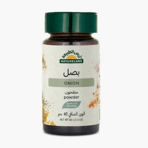 بصل مطحون ارض الطبيعة 40غ