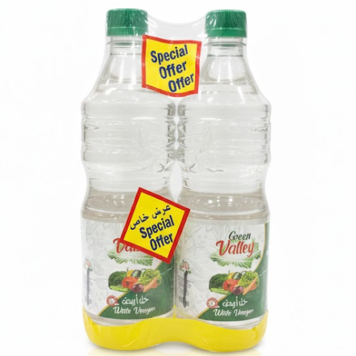 حبة جرين فالى خل ابيض 2*1 لتر