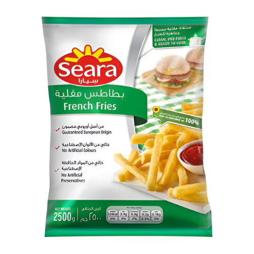 بطاطس مقليه سيارا 2.5كجم