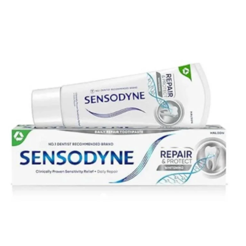 معجون اسنان فلورايد مطور ترميم وتبييض سنسوداين  75م