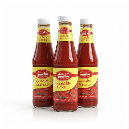 كاتشب طماطم شاكر 3*340 غ