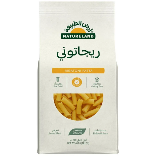 معكرونة ريجاتوني عضوي 400 جم