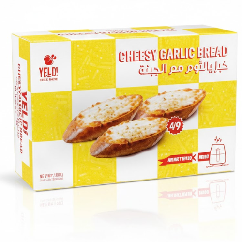 يلو! خبز بالثوم والجبنة 270 جرام