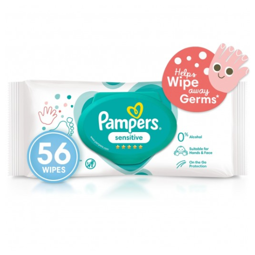 مناديل بامبرز حساس 56