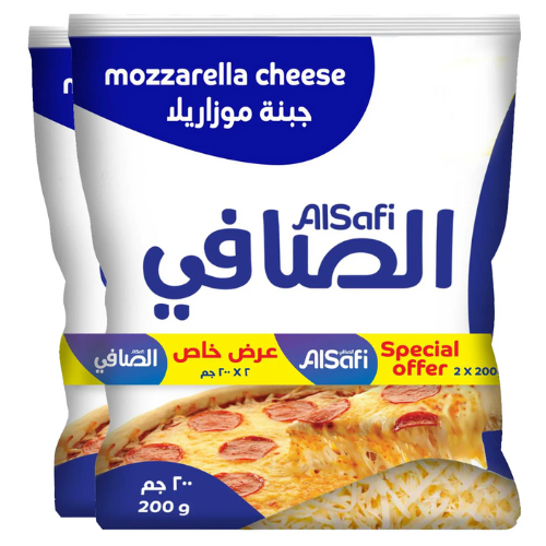 ع/2 جبنه موزاريلا 200جم صافي