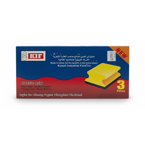 KIF اسفنج مواعين 3 حبة