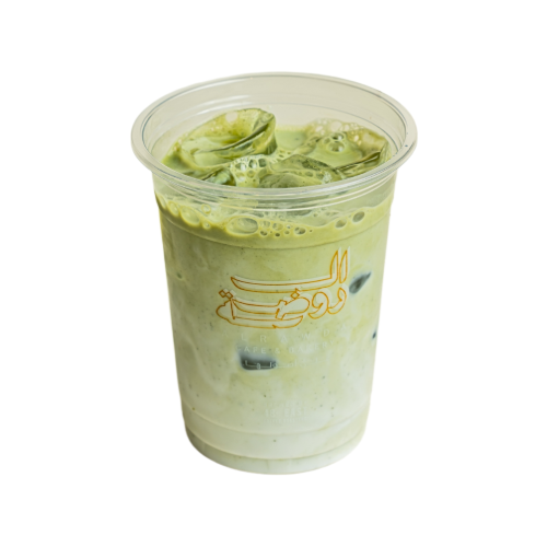 ماتشا لاتيه بارد (صغير) | Iced Matcha Latte (Small)