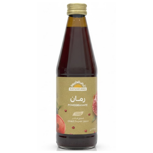 عصير رمان عضوي أرض الطبيعة، 330 مل