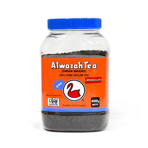 شاي اسود علبة بلاستيك كشري 400 جرام الوزة