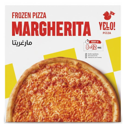 بيتزا مارجريتا مجمدة 340 غ YELO PIZZA