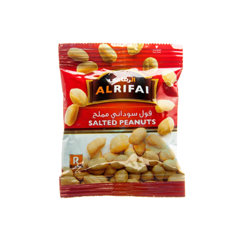 فول سوداني مملح الرفاعي 25جم