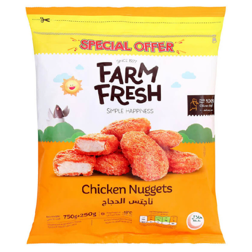 ناجتس دجاج فارم فريش، 1 كجم