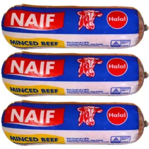 حبة كيس لحم مفروم بقري نايف 3*450 جم