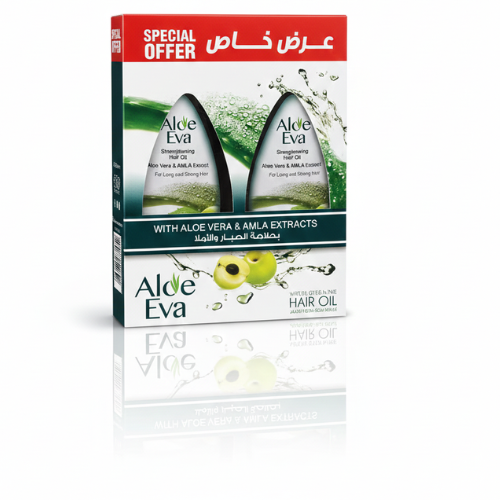 ع/الو ايفا زيت للشعر بالصبار واملا 300مل 1+1