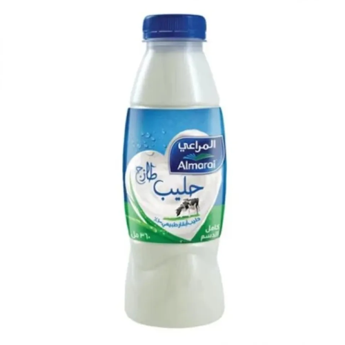 حليب طاز ج 8 غ بروتين كامل الدسم 360 مل المراعى