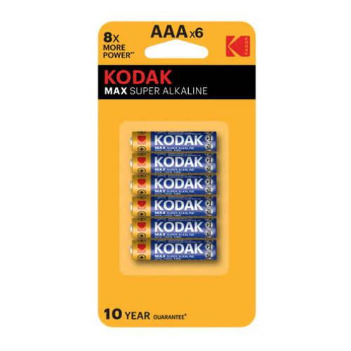 بطارية كوداك ماكس الكلاين AA 6