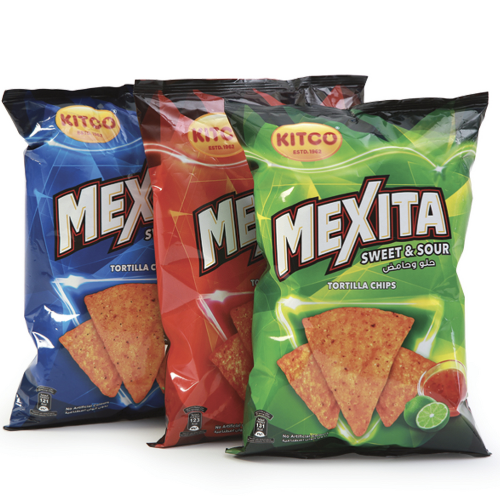 كتكو رقائق تورتيلا مكسيتا بنكهات متنوعة عبوة اقتصادية 3 × 130 جم