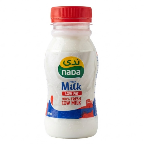 حليب طازج قليل الدسم 180م ندي