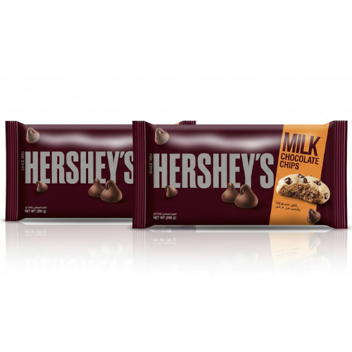 حبة هيرشي رقائق شبة حليب 2*285 جم