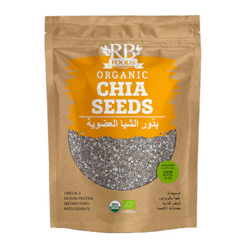 حبوب التشيا العضوية ار بي فودز 340جم