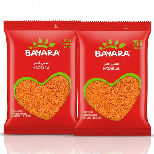 بايارا عدس أحمر 2*400 جم