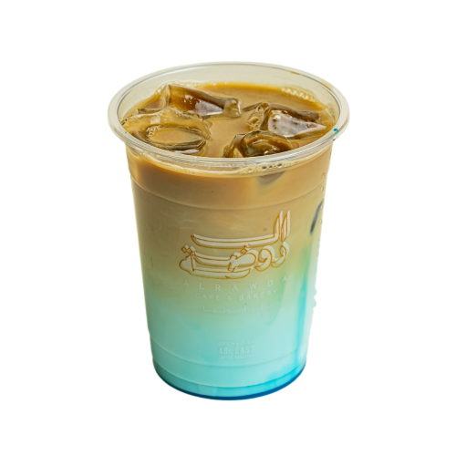 لاته ازرق ايس ديكاف (صغير)  | Blue Ice Latte Decaf (Small)