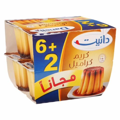 دانيت كريم كراميل 80جم (6+2 مجانا)