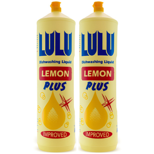 لولو سائل غسيل الصحون ليمون بلس 2 × 1 لتر