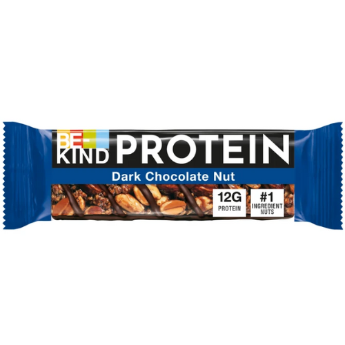 بي كايند لوح البروتين بالشوكولاتة الداكنة دبل والبندق 50 جم